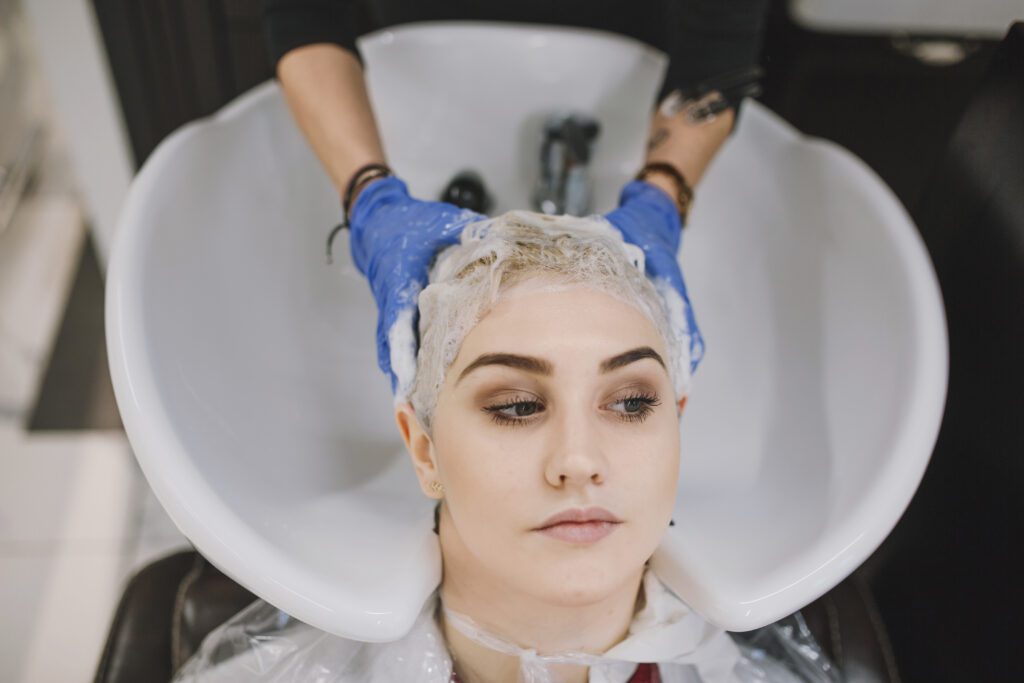 Cabelo platinado