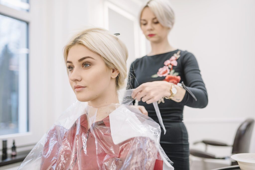 Cabelo platinado
